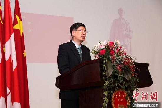 資料圖：中國駐加大使叢培武。<a target='_blank' href='/'>中新社</a>記者 余瑞冬 攝