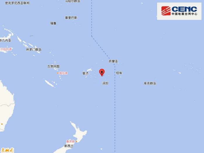 圖片來源：中國(guó)地震臺(tái)網(wǎng)官方微博。