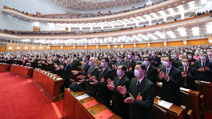 十三屆全國(guó)人大五次會(huì)議舉行閉幕會(huì)