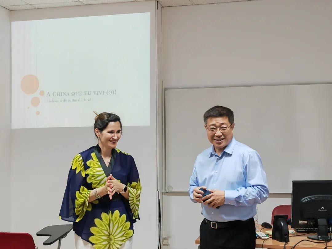 里斯本大學(xué)孔子學(xué)院組織漢語(yǔ)角活動(dòng)。 圖片來源：里斯本大學(xué)孔子學(xué)院公眾號(hào)