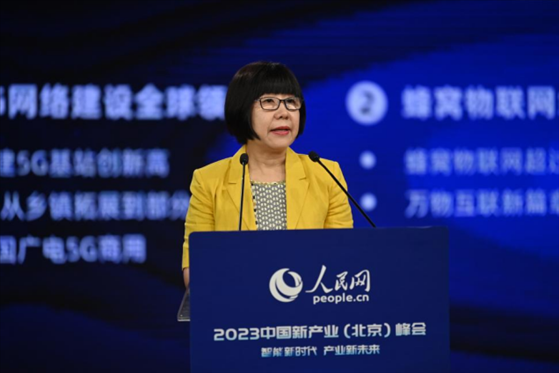 人民網(wǎng)監(jiān)事會主席唐維紅。人民網(wǎng)記者 于凱攝