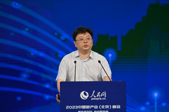 傳播內容認知全國重點實驗室首席科學家張勇東。人民網(wǎng)記者 于凱攝