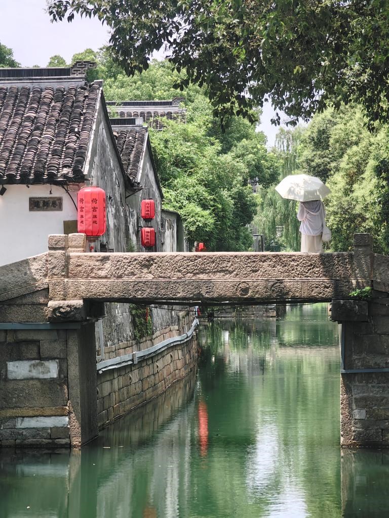 7月6日拍攝的平江歷史文化街區(qū)一景。新華社記者 楊依軍 攝