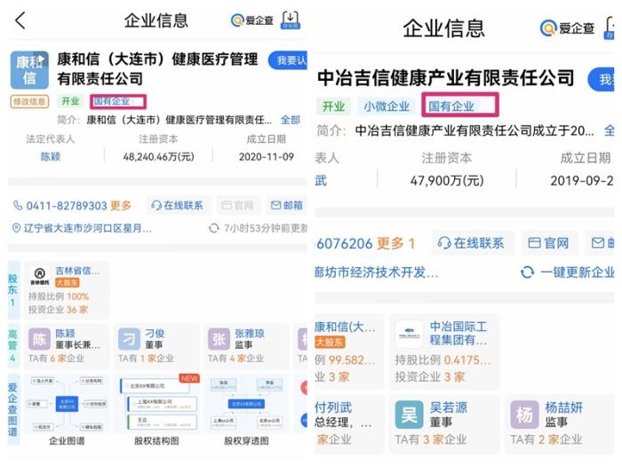 截圖自愛企查。