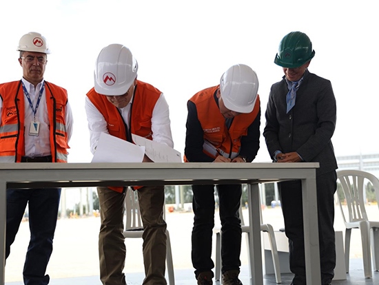 建設(shè)期開工令正式簽署。波哥大地鐵一號線項目公司供圖