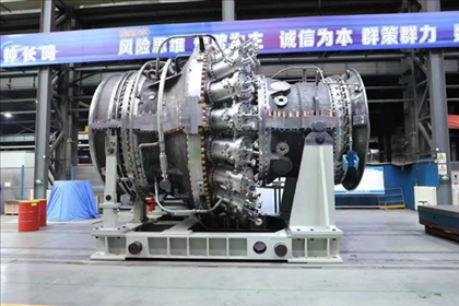 太行110重型燃機。受訪者供圖