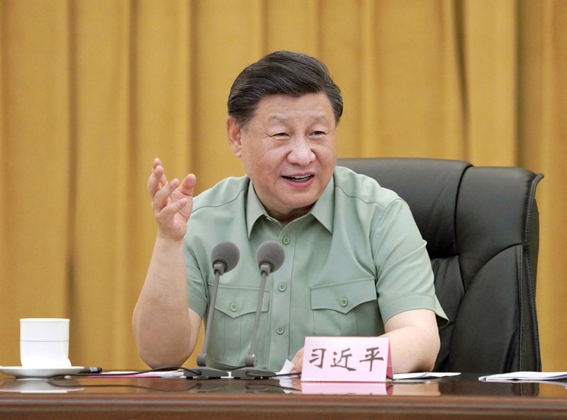 2023年7月26日，習(xí)近平到西部戰(zhàn)區(qū)空軍視察。
