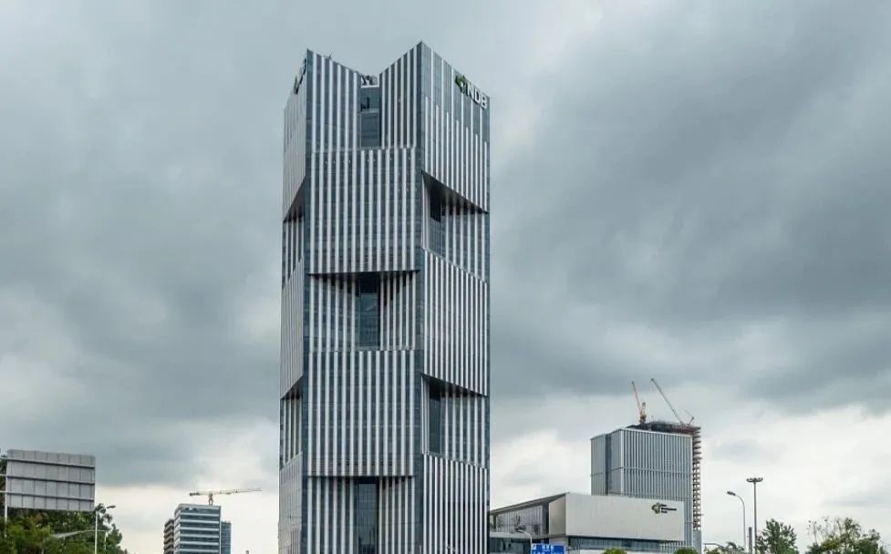 上海浦東新區(qū)，金磚國家新開發(fā)銀行總部大樓。