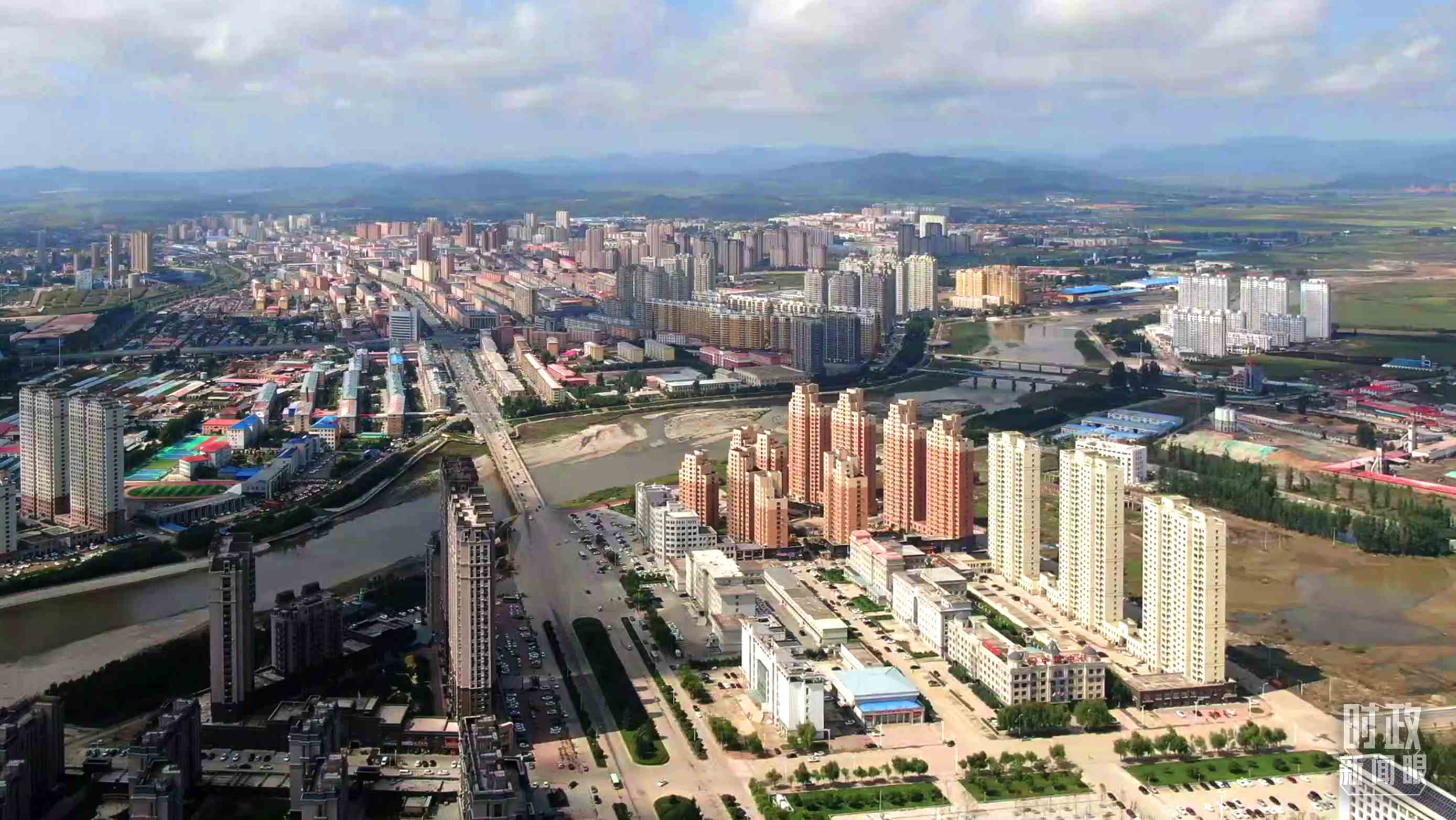△尚志市境內(nèi)水網(wǎng)發(fā)達，螞蟻河、大泥河等穿境而過。（總臺央視記者張耿生拍攝）