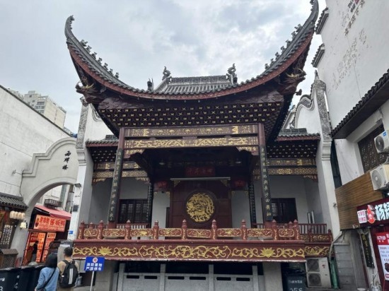 10月25日，長(zhǎng)沙太平老街一角。（本報(bào)記者 劉書文攝）
