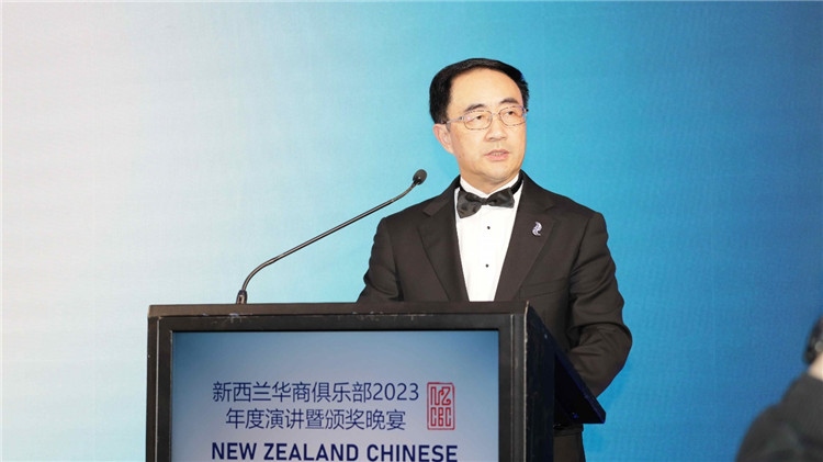 新西蘭華商聯(lián)合總會主席楊健。攝影：張凱