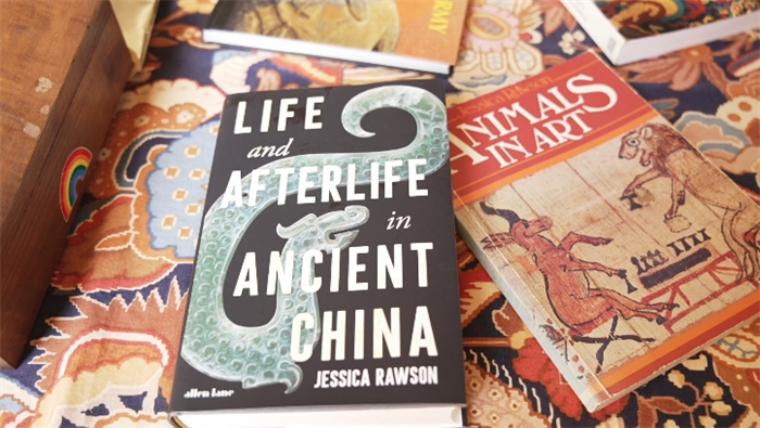 羅森教授新書《古代中國的今生與來世》。黃鏗攝