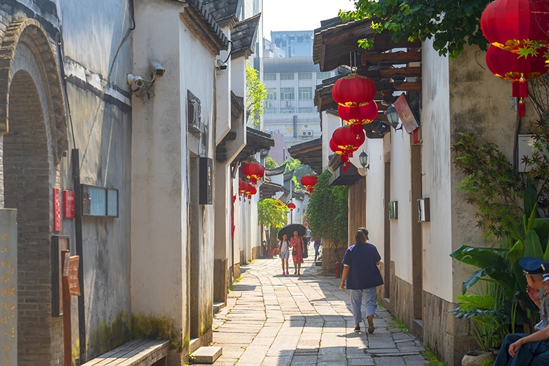 2019年6月28日，福建福州，三坊七巷風(fēng)光。
