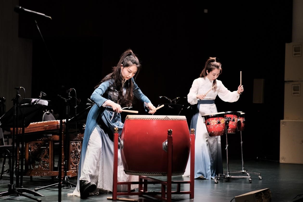 2024“歡樂春節(jié)”新春民族音樂會(huì)演出現(xiàn)場(chǎng)。于子恒攝