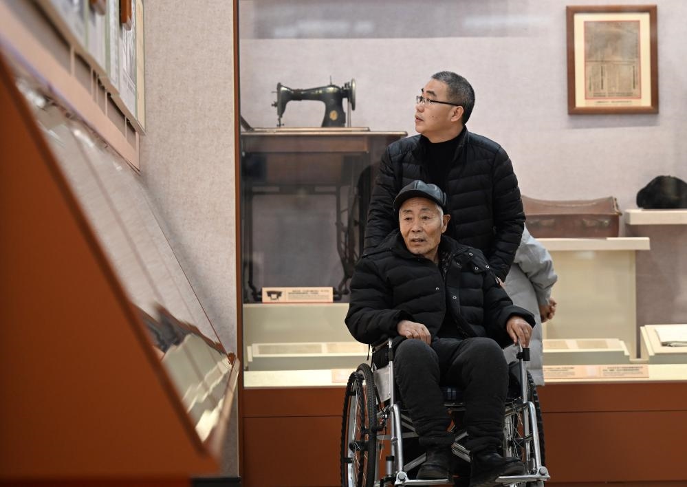 2024年1月29日，市民在平津戰(zhàn)役紀(jì)念館參觀。