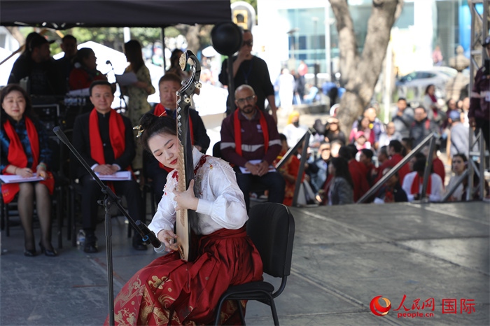活動現(xiàn)場。人民網(wǎng) Ernesto Domínguez攝