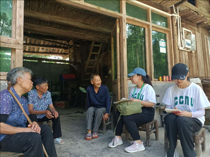 △ 2022年7月，華中師范大學(xué)生命科學(xué)學(xué)院鄉(xiāng)村振興之旅暑期實(shí)踐隊(duì)赴湖北省恩施市宣恩縣長(zhǎng)潭河侗族鄉(xiāng)開(kāi)展“生態(tài)文明助力鄉(xiāng)村振興”暑期社會(huì)實(shí)踐活動(dòng)。