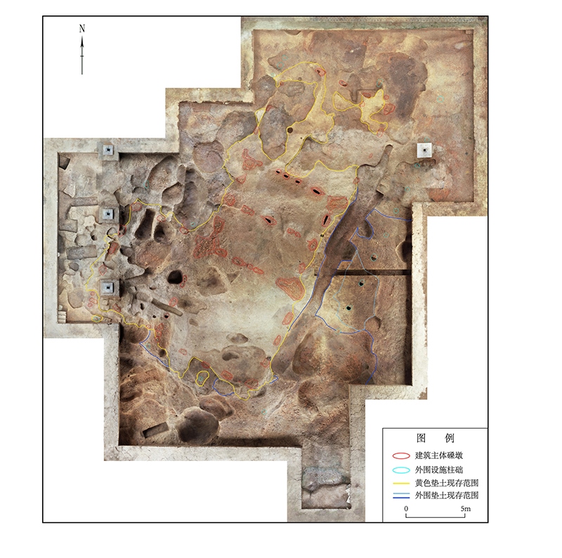 屈家?guī)X文化大型建筑F38正射影像。中國文物報(bào)社供圖