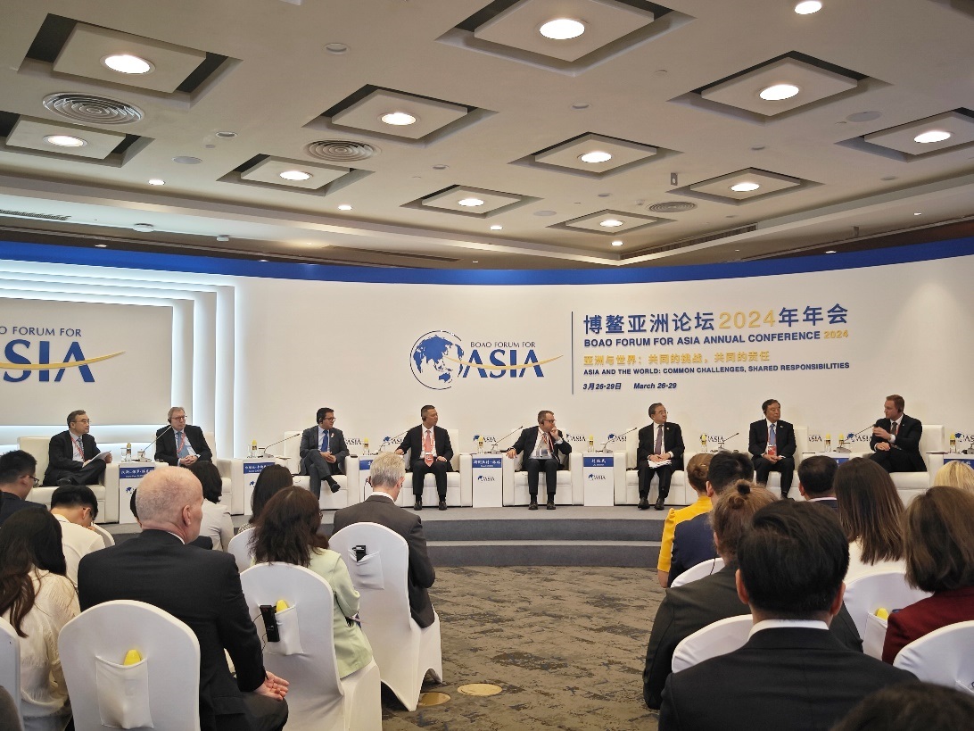 博鰲亞洲論壇2024年年會(huì)“加快應(yīng)對(duì)氣候變化行動(dòng)”分論壇。