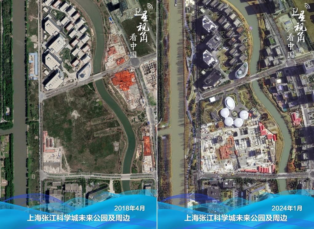 張江科學(xué)城未來公園從無到有，將打造代表人工智能發(fā)展最前沿、最高端成果的集中展示區(qū)、產(chǎn)業(yè)集聚區(qū)。