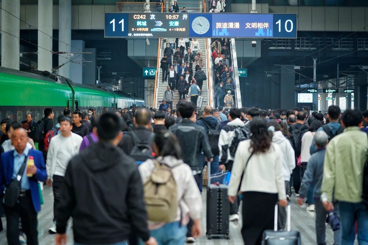 鐵路“五一”小長假運(yùn)輸今日啟動。國鐵集團(tuán)供圖