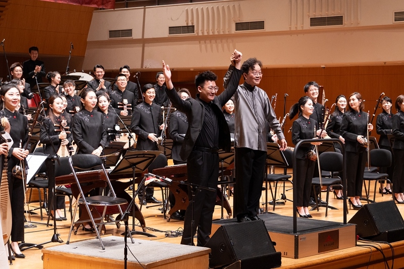 中國音樂學院第四屆學生管弦樂作曲比賽決賽音樂會上演。校方供圖