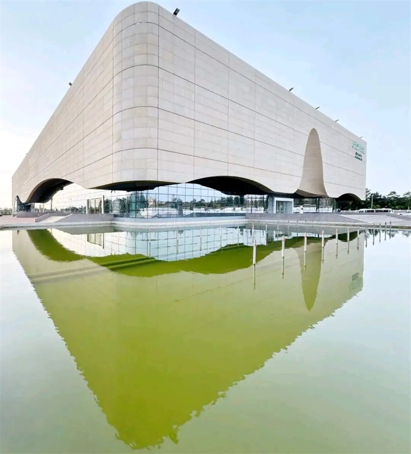 中國政府援建阿爾及爾歌劇院。大使館供圖