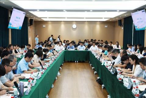 守正創(chuàng)新推動思政課建設(shè)內(nèi)涵式發(fā)展學(xué)術(shù)研討會現(xiàn)場。武漢大學(xué)供圖
