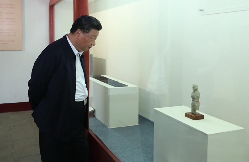 2021年5月12日，習近平總書記在河南省南陽市考察東漢醫(yī)學家張仲景的墓祠紀念地醫(yī)圣祠。