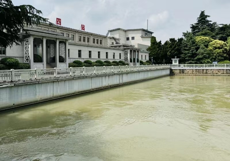 江都水利樞紐。受訪對象供圖