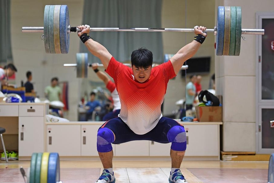 5月10日，國(guó)家隊(duì)選手劉煥華在訓(xùn)練中。新華社記者 侯昭康 攝