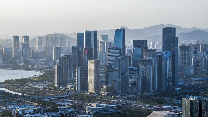 圖為深圳前海城市風(fēng)光。