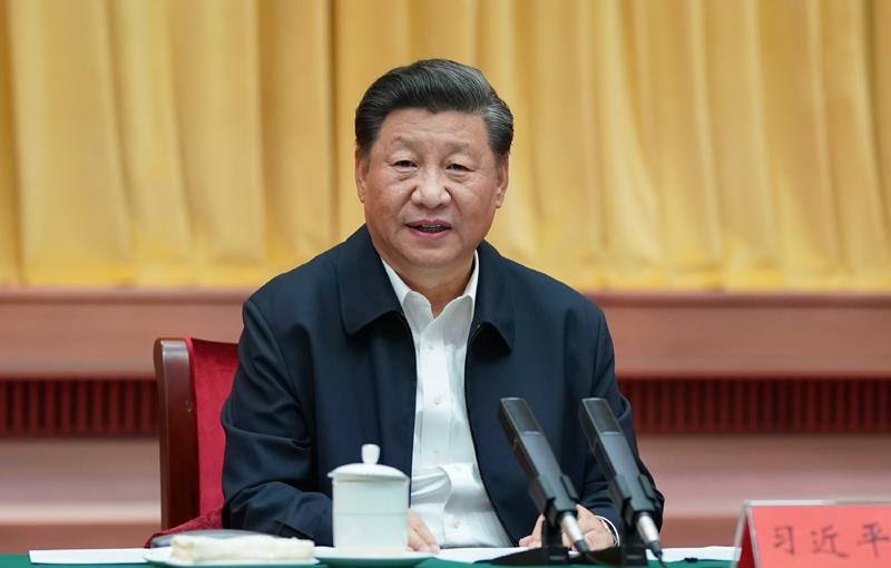 △2020年9月17日，習(xí)近平總書記在湖南長沙主持召開基層代表座談會并發(fā)表重要講話，聽取基層干部群眾代表對“十四五”規(guī)劃編制的意見和建議。
