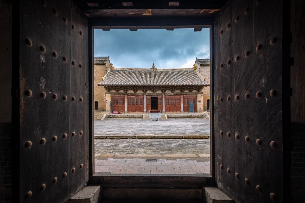 高平市崇明寺一角。蘇唐詩攝