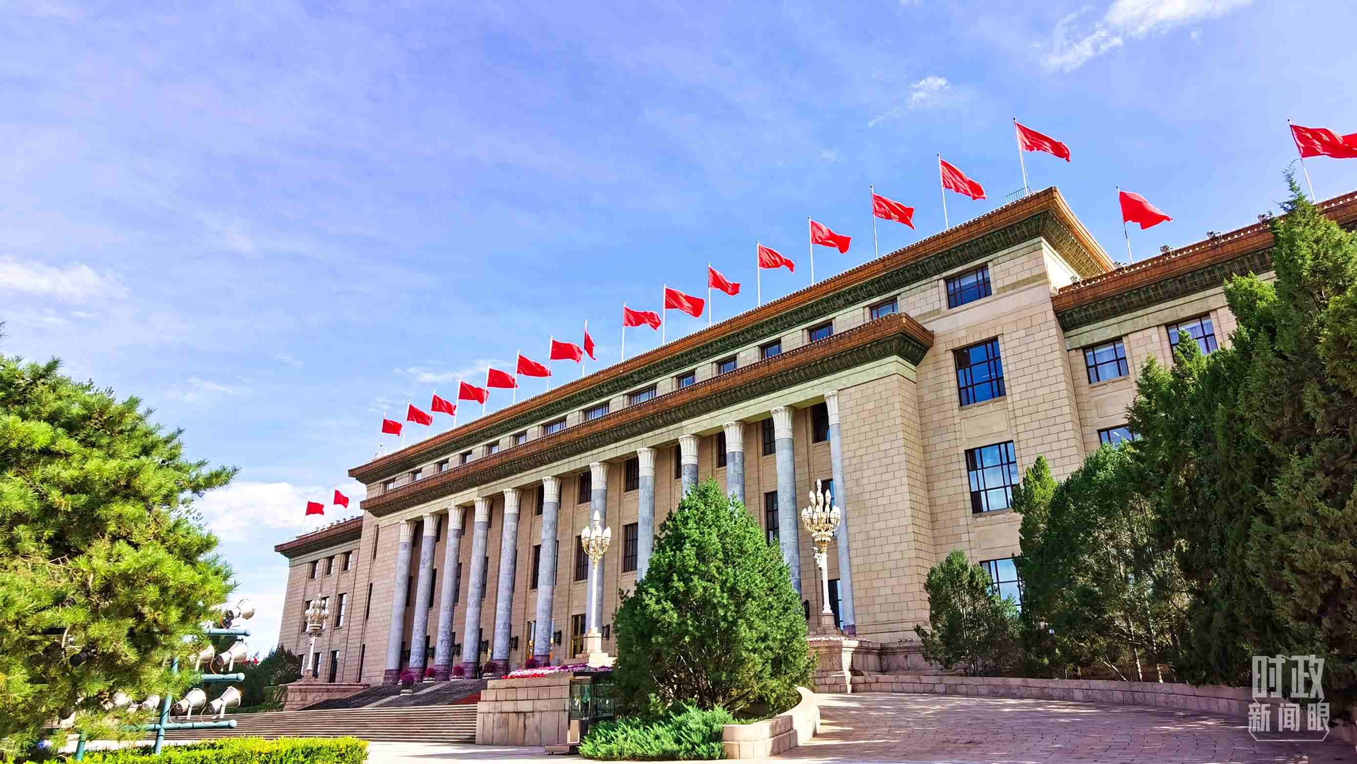 9月6日的人民大會(huì)堂。（總臺(tái)央視記者郭鴻拍攝）