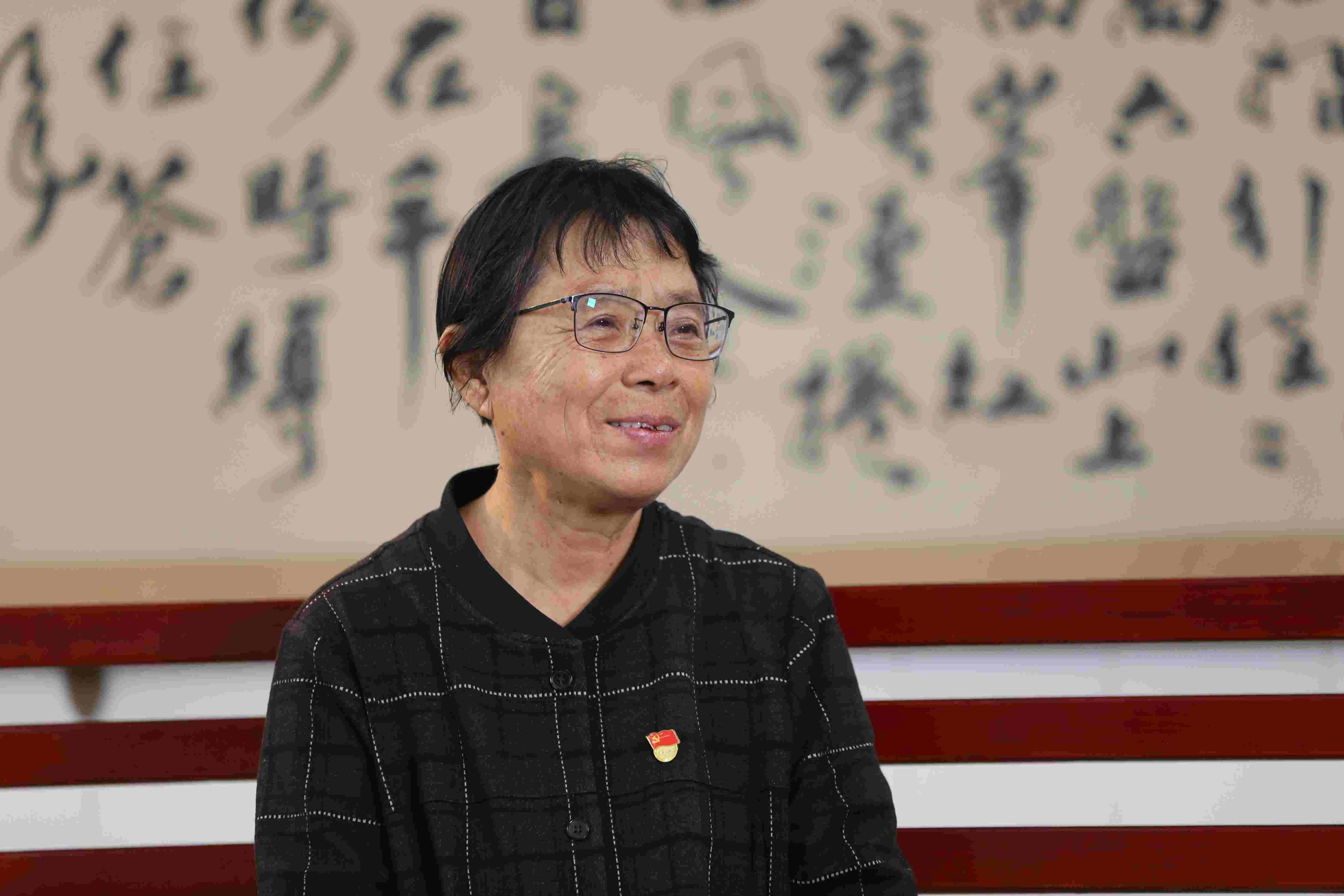 張桂梅。人民網(wǎng)記者 李發(fā)興攝