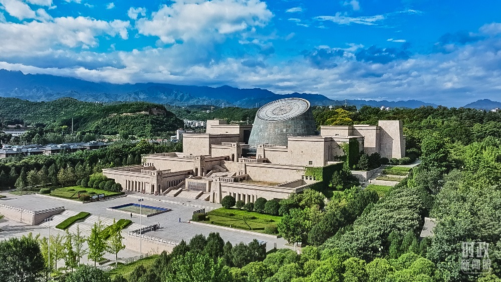 △ 寶雞青銅器博物院。（總臺記者趙振凱拍攝）