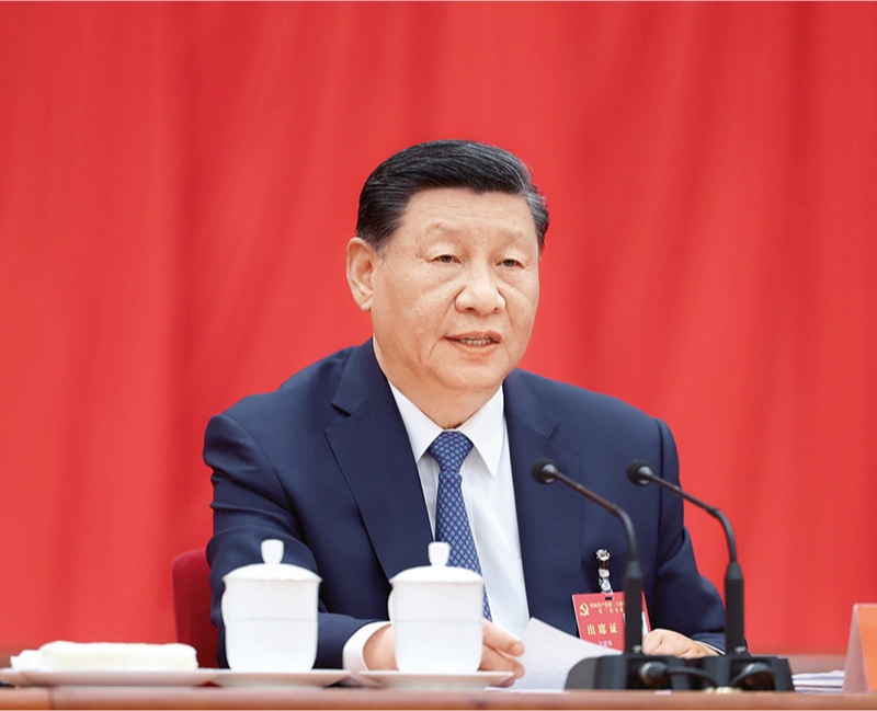 中國(guó)共產(chǎn)黨第二十屆中央委員會(huì)第三次全體會(huì)議，于2024年7月15日至18日在北京舉行。中央委員會(huì)總書(shū)記習(xí)近平作重要講話。 新華社記者 鞠鵬/攝