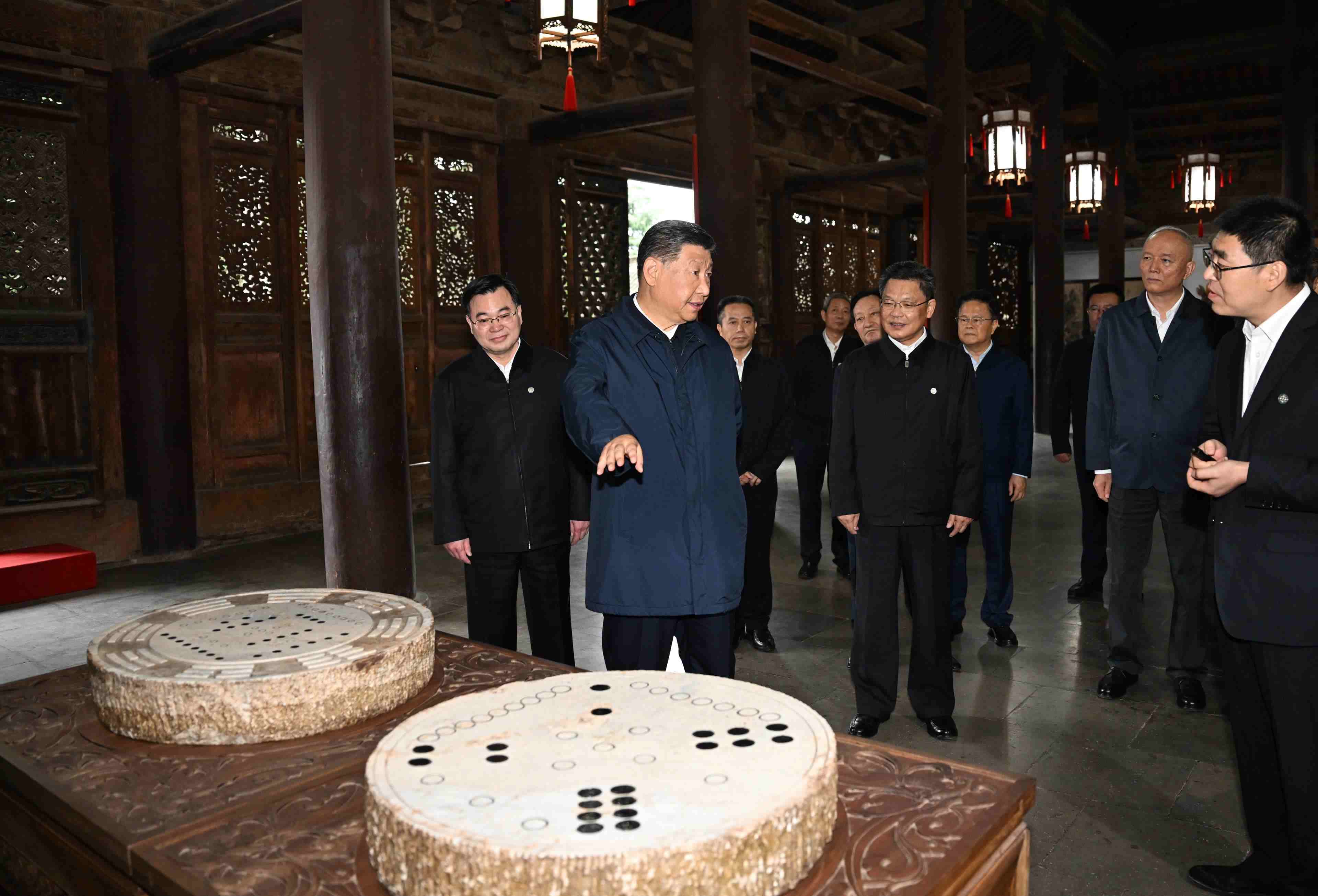 2024年9月10日，習(xí)近平總書記在甘肅天水考察了全國(guó)重點(diǎn)文物保護(hù)單位伏羲廟。