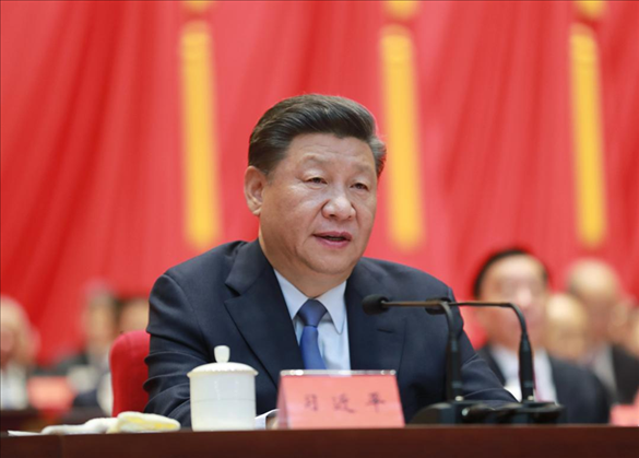 2019年9月20日，中央政協(xié)工作會議暨慶祝中國人民政治協(xié)商會議成立70周年大會在全國政協(xié)禮堂召開。中共中央總書記、國家主席、中央軍委主席習(xí)近平出席大會并發(fā)表重要講話。新華社記者 丁林 攝