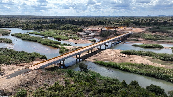 莫桑比克魯里奧大橋。中國電建供圖