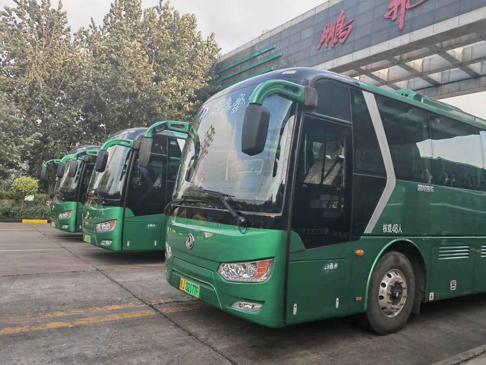 2024年9月4日拍攝的鵬飛集團(tuán)的氫能大巴車。新華社記者 王勁玉 攝