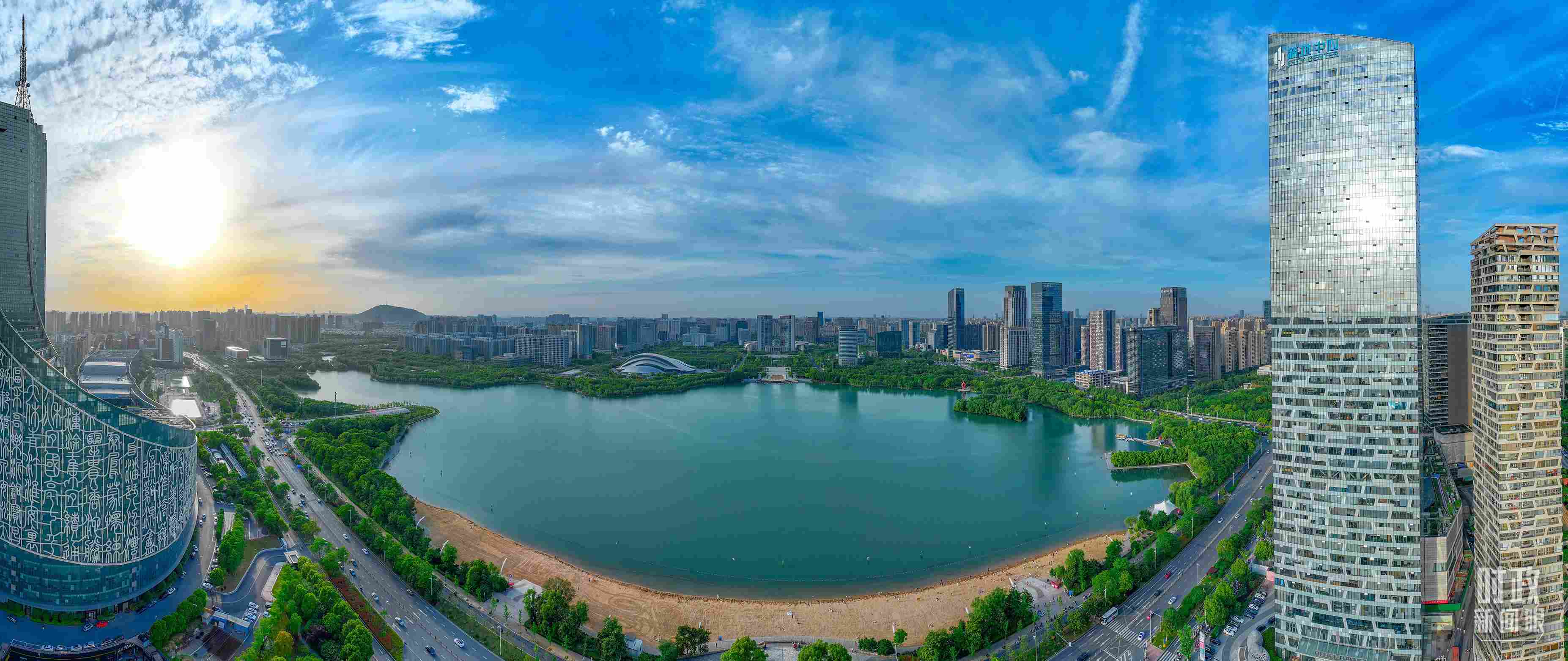 △安徽省合肥市。（合肥市蜀山區(qū)融媒體中心葛慶釗供圖）