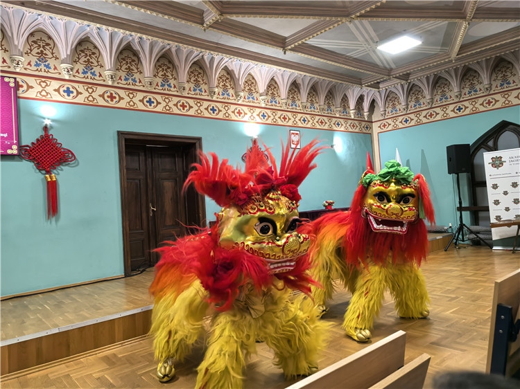 托倫雅蓋隆學(xué)院禮堂巡演現(xiàn)場(chǎng)。主辦方供圖。