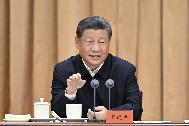 2024年10月29日，習(xí)近平在省部級主要領(lǐng)導(dǎo)干部學(xué)習(xí)貫徹黨的二十屆三中全會精神專題研討班開班式上發(fā)表重要講話。
