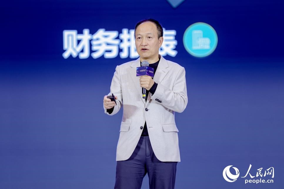 滴灌通集團(tuán)創(chuàng)始人、行政總裁張高波分享觀點(diǎn)。
