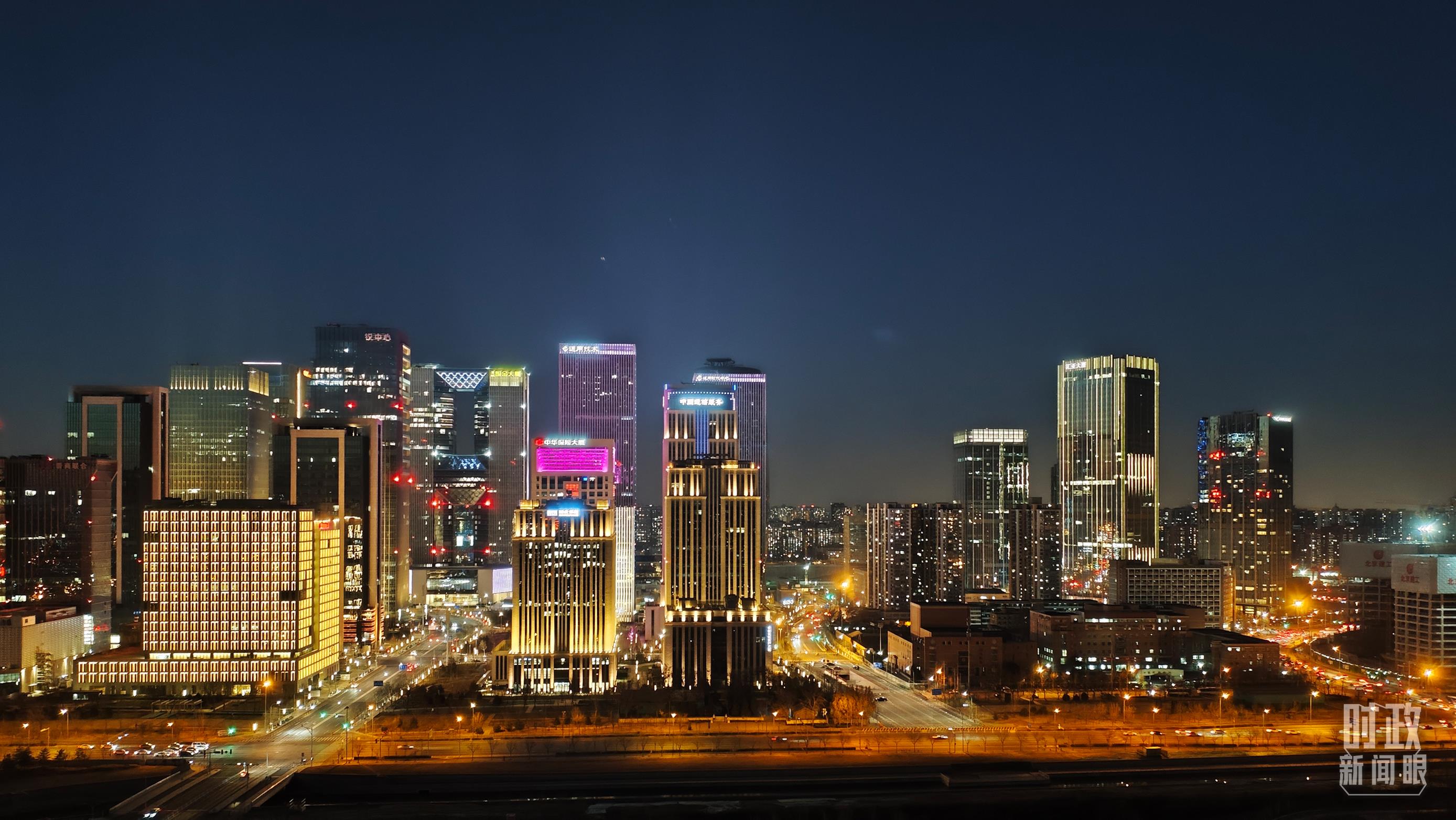 △北京麗澤商務(wù)區(qū)。（總臺央視記者薛冠南拍攝）