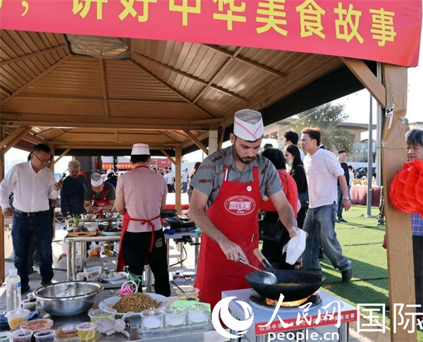參賽一景。人民網(wǎng)記者管克江攝