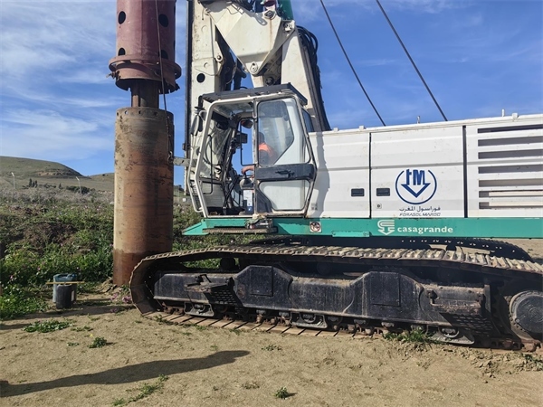 貝特瑞在科技城的工廠正在順利建設(shè)中。采訪方供圖