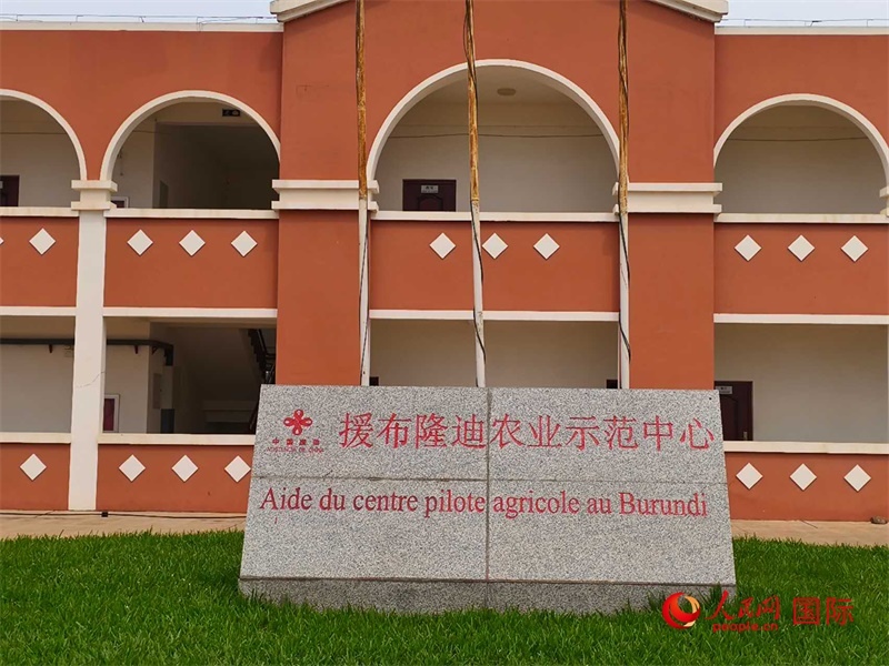 援布隆迪農(nóng)業(yè)示范中心。人民網(wǎng)記者 黃培昭攝